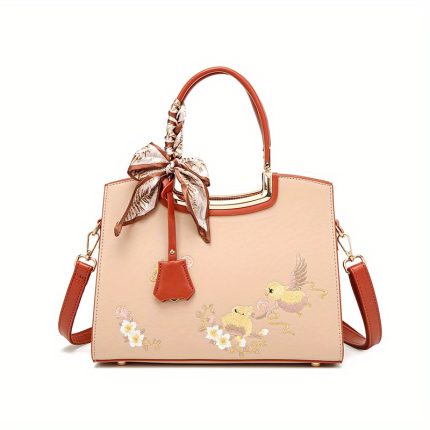 Medium Shiny Calfskin Bag
